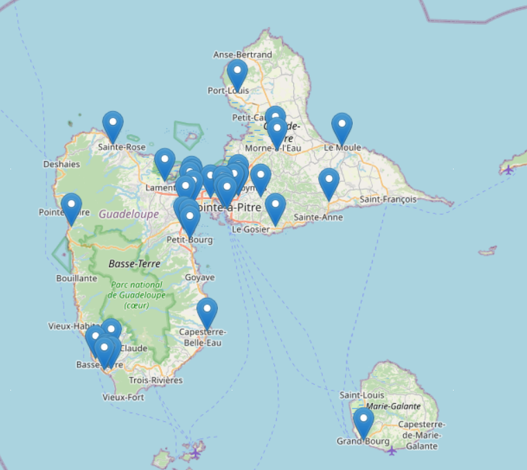 Site Web Lycées Guadeloupe